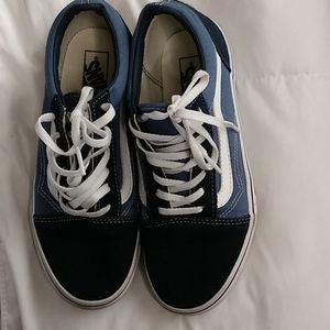 Blue classic kids Vans sz.4